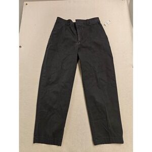 Gap Straight Up Khaki Black High Rise Straight Leg Chino Pants Womens Size 4 NEW